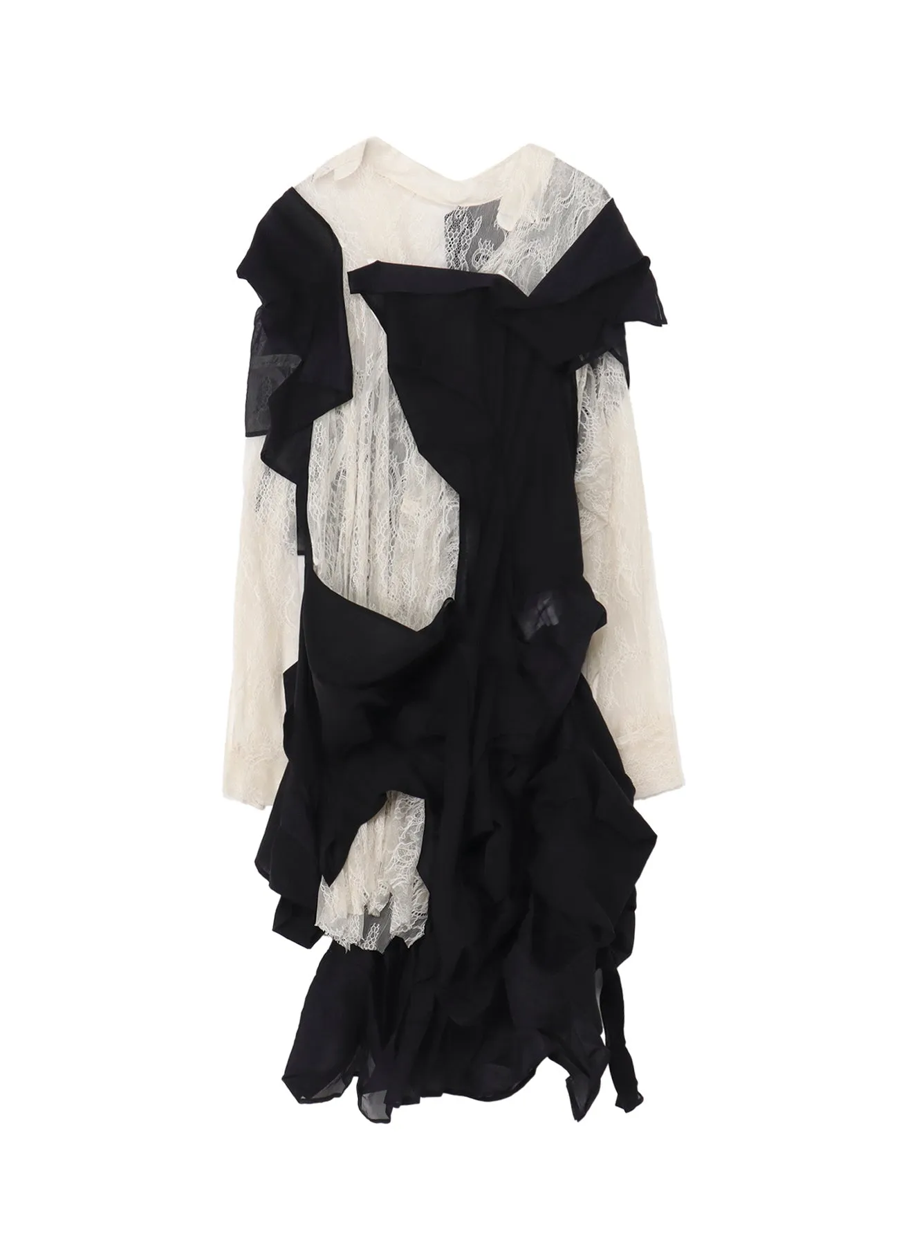 LACE 3D DRESS sold by Yohji Yamamoto