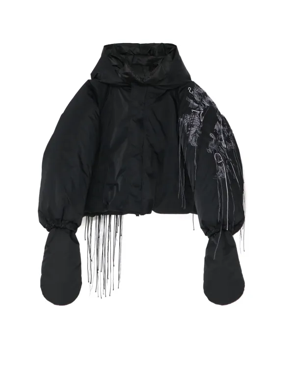 PE TWILL EMBROIDERY WITH MITTEN J sold by Yohji Yamamoto