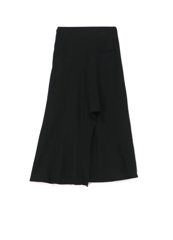100/2 GEORGETTE L ROUNDED DOUBLE LAYERED S sold by Yohji Yamamoto