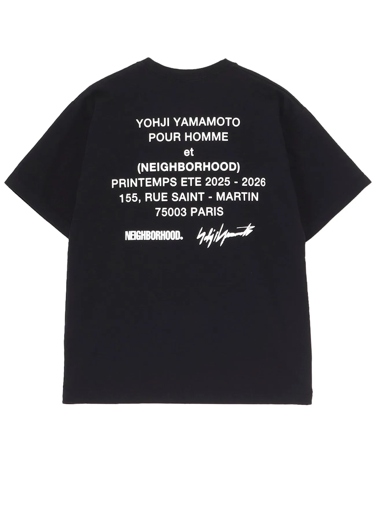 YOHJI YAMAMOTO × NH TEE SS-1 sold by Yohji Yamamoto product image thumbnail 3