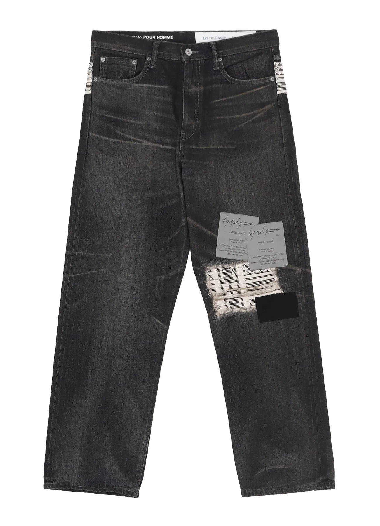 YOHJI YAMAMOTO × NH SAVAGE DENIM DP BASIC PANTS sold by Yohji Yamamoto product image thumbnail 2