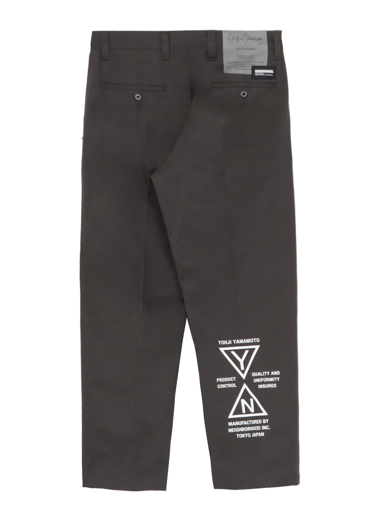 YOHJI YAMAMOTO × NH TUCK WORK PANTS sold by Yohji Yamamoto product image thumbnail 3