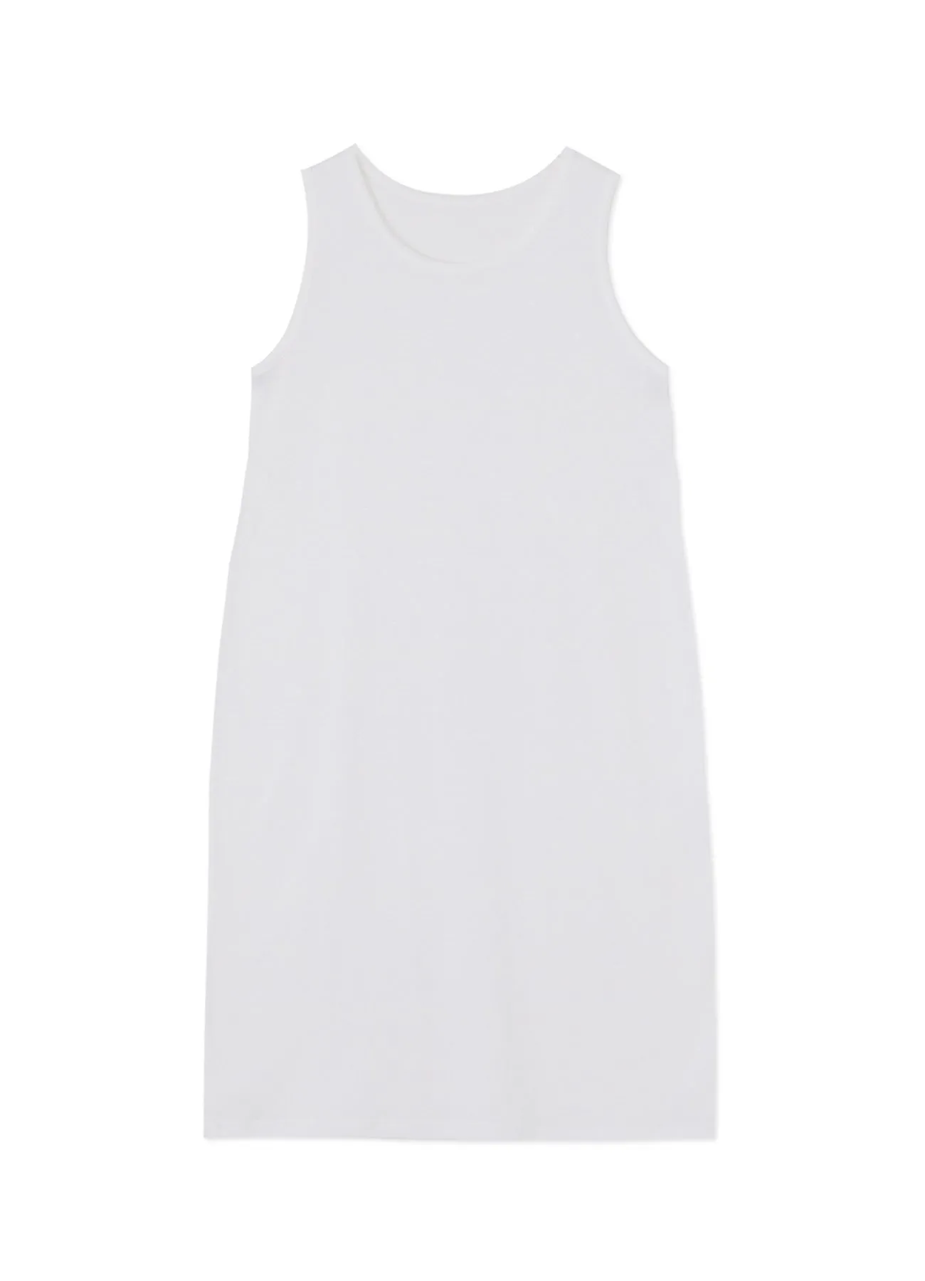 SOFT COTTON JERSEY SLEEVELESS T-SHIRT sold by Yohji Yamamoto