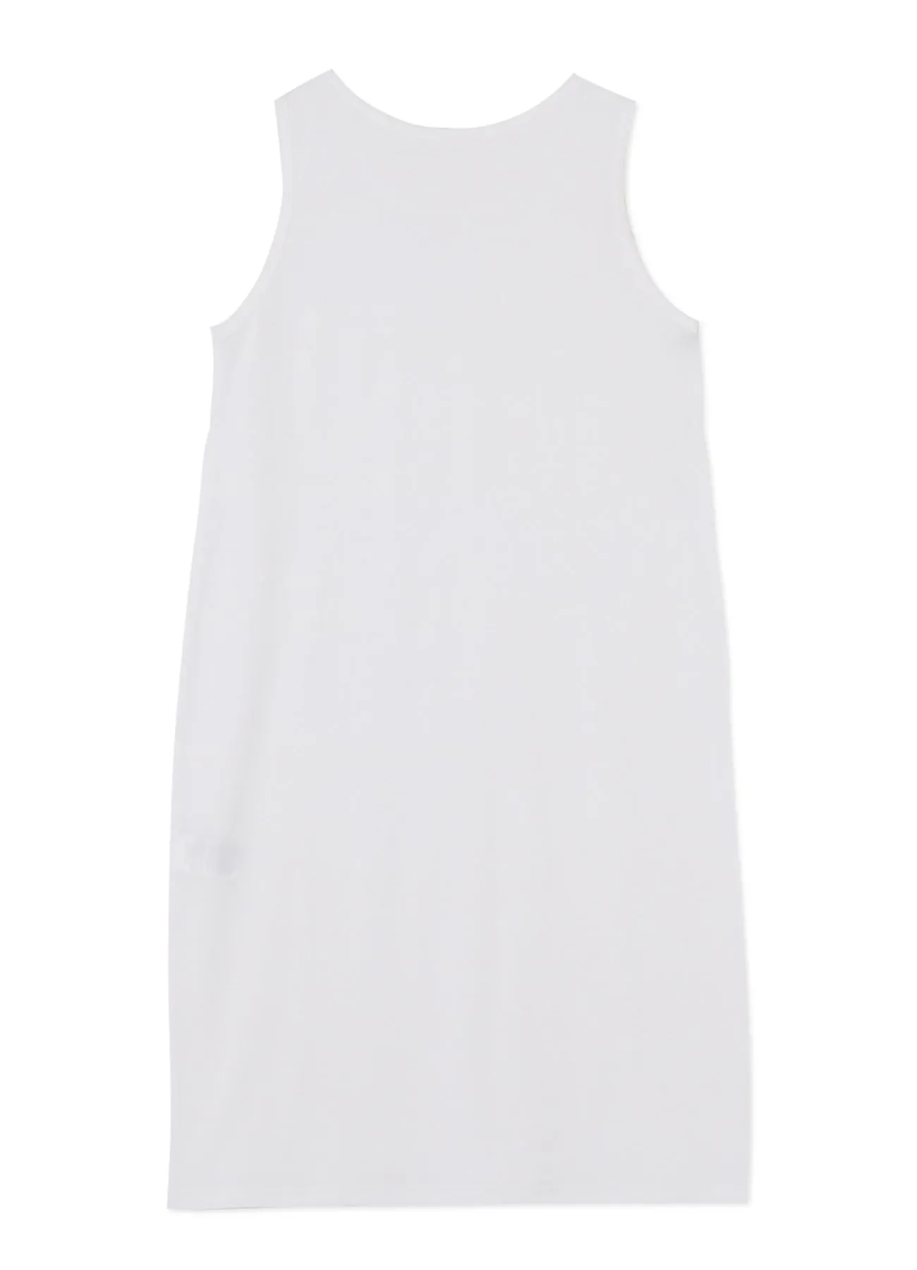 SOFT COTTON JERSEY SLEEVELESS T-SHIRT sold by Yohji Yamamoto product image thumbnail 3