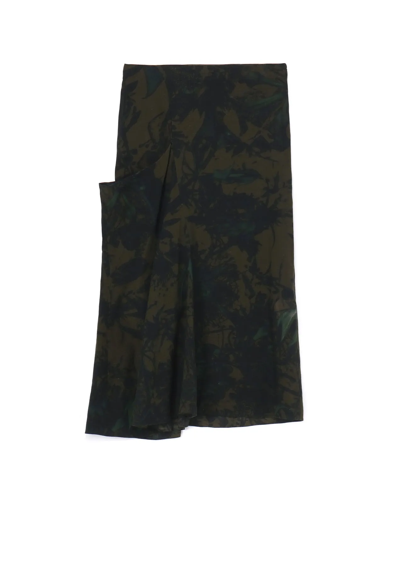WITHERING FLOWER RIGHT SIDE MARMAID SKIRT sold by Yohji Yamamoto