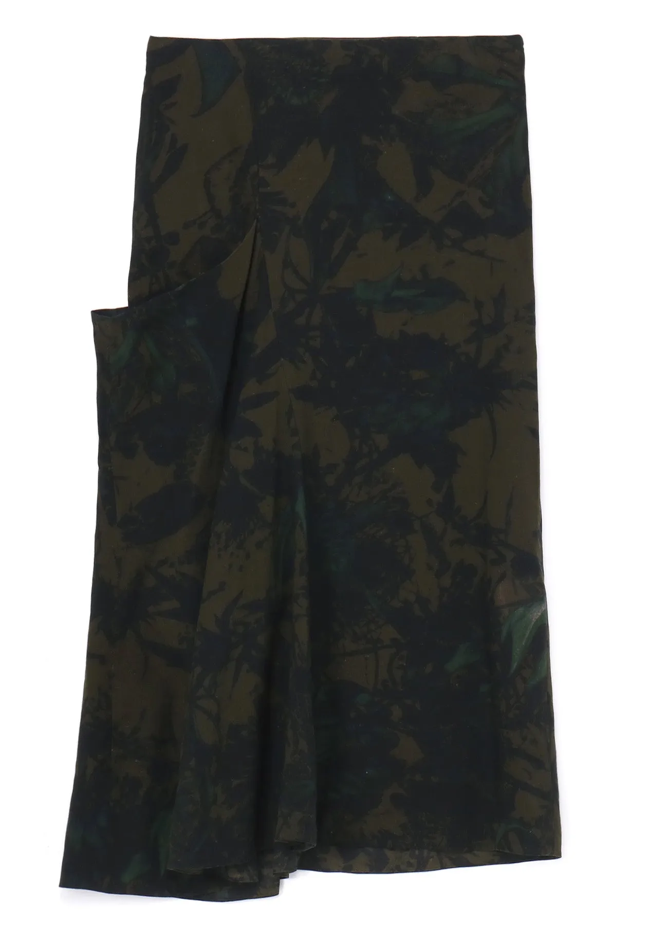 WITHERING FLOWER RIGHT SIDE MARMAID SKIRT sold by Yohji Yamamoto product image thumbnail 2
