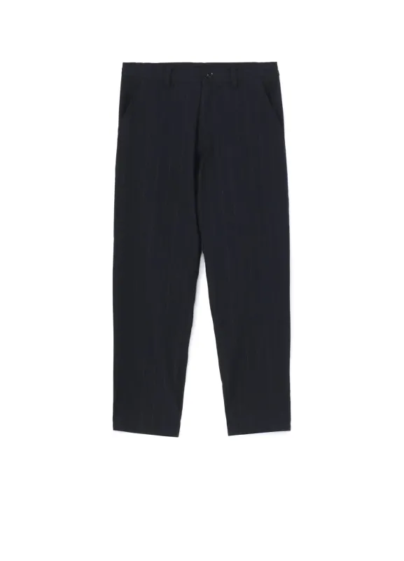 W/RY LIGHT STRIPE SLIM PANTS sold by Yohji Yamamoto