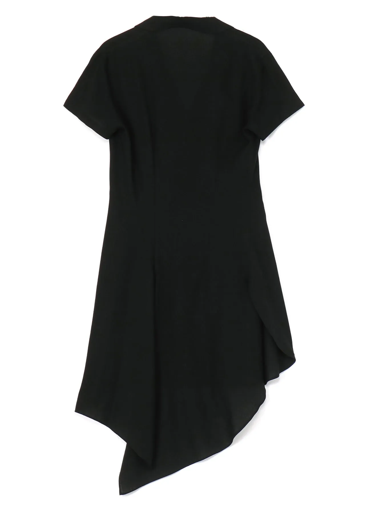 RAYON LINEN ASYMMETRIC SHIRT JACKET sold by Yohji Yamamoto product image thumbnail 3