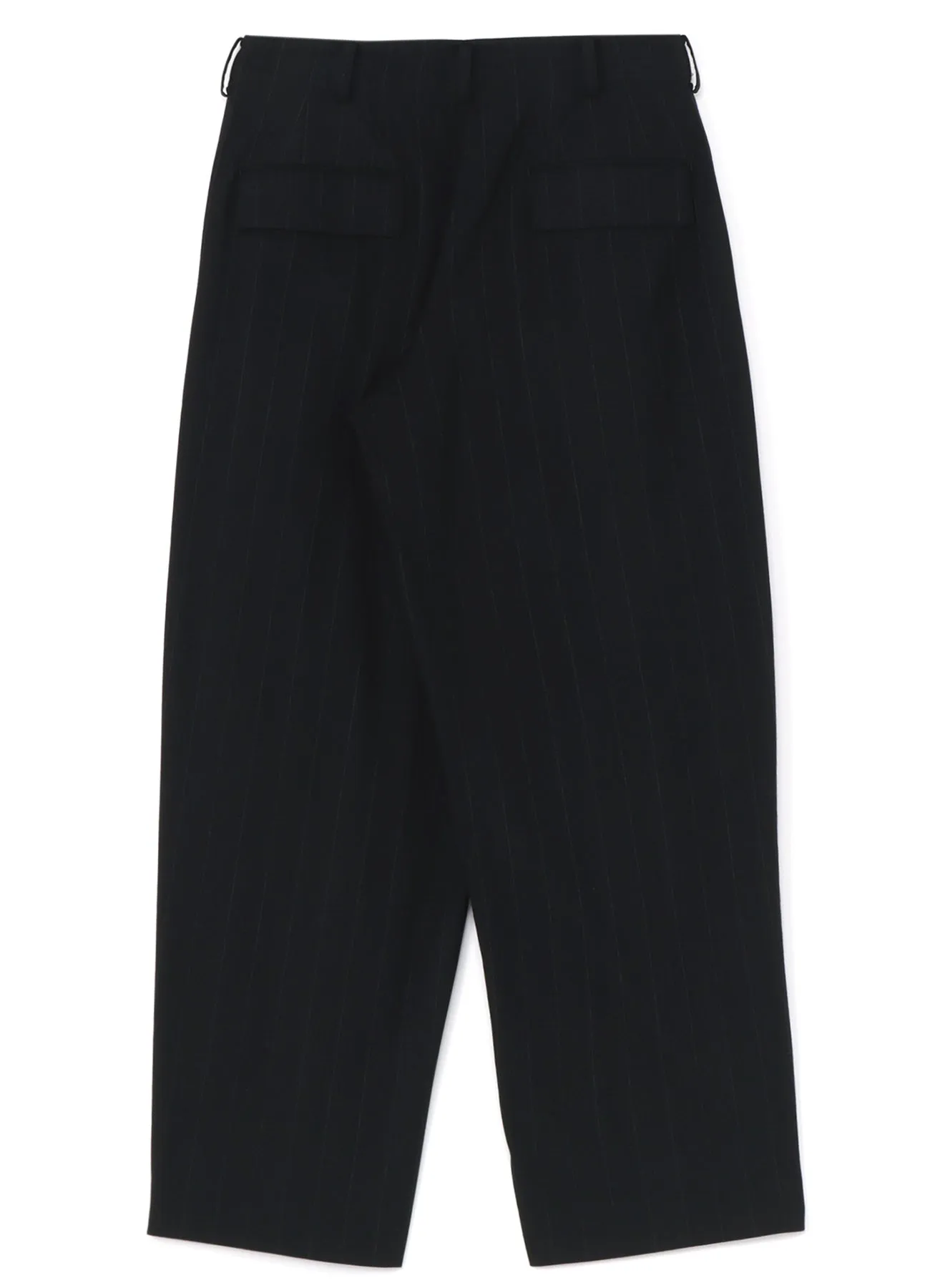 W/RY LIGHT STRIPE DOUBLE TUCKED WIDE PANTS sold by Yohji Yamamoto product image thumbnail 3