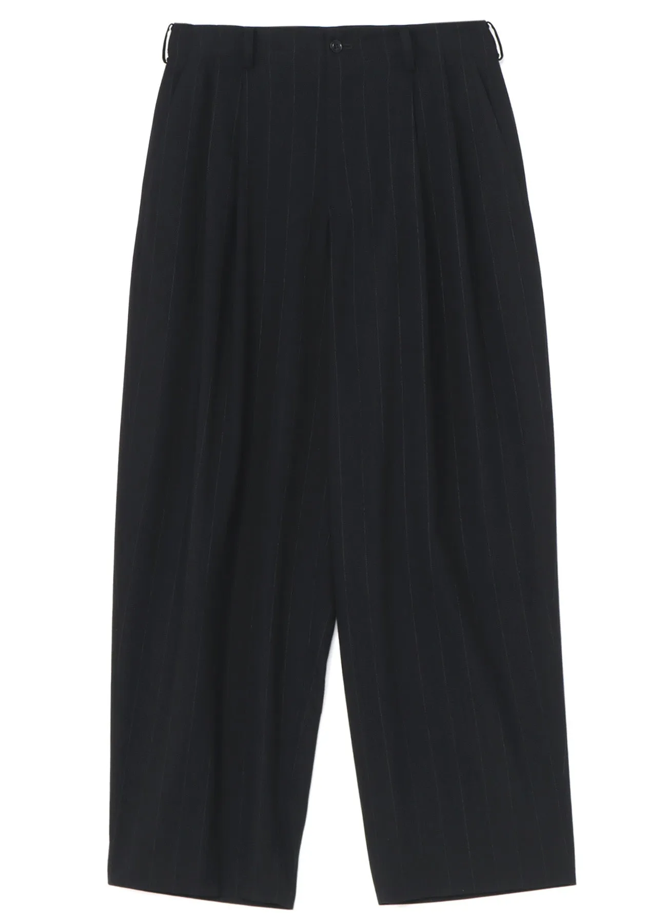 W/RY LIGHT STRIPE DOUBLE TUCKED WIDE PANTS sold by Yohji Yamamoto product image thumbnail 2