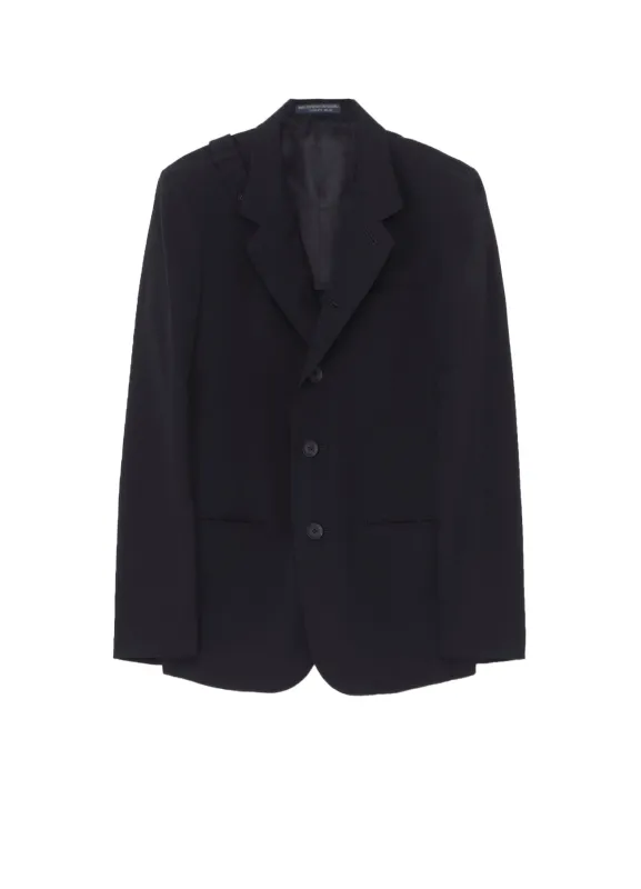 REGULATION GABARDINE 5 BUTTONS JACKET sold by Yohji Yamamoto