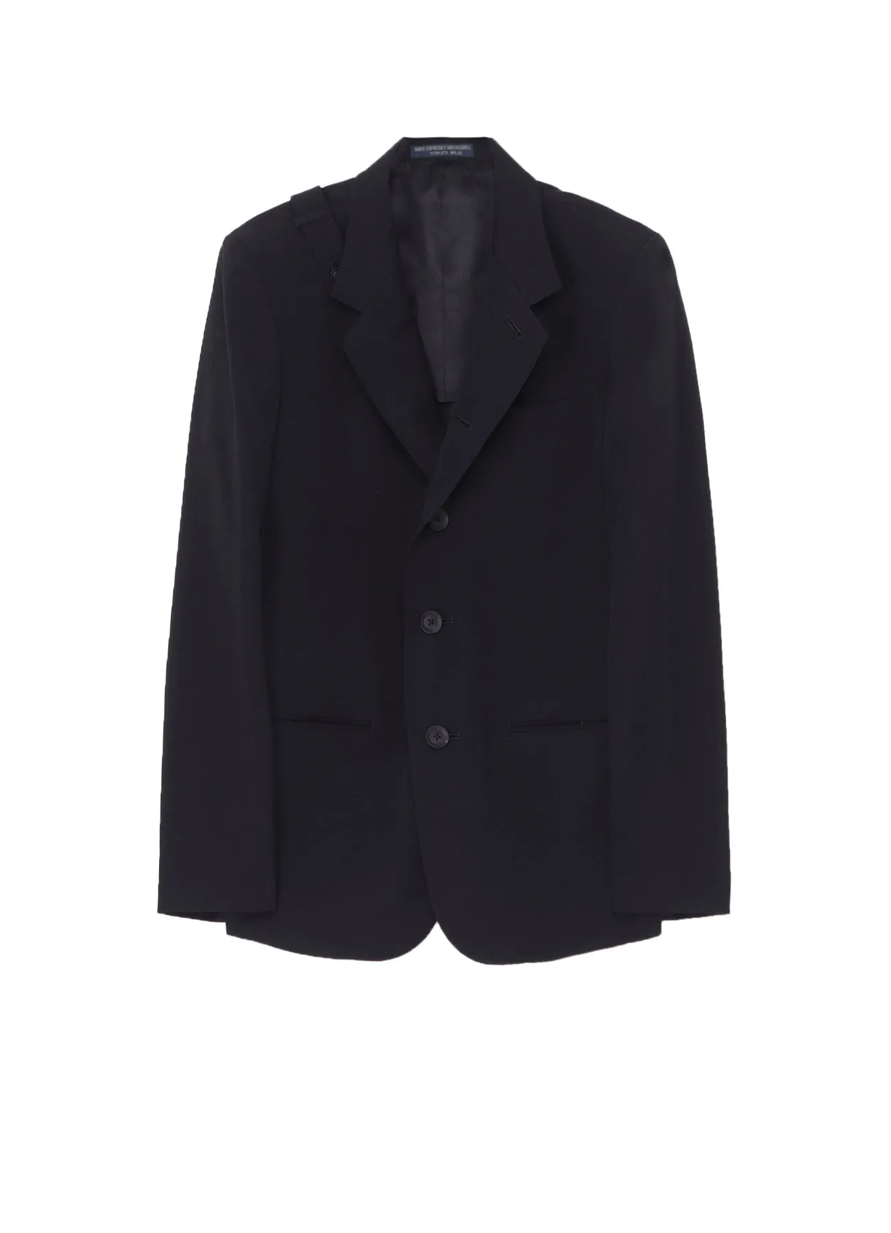 REGULATION GABARDINE 5 BUTTONS JACKET sold by Yohji Yamamoto