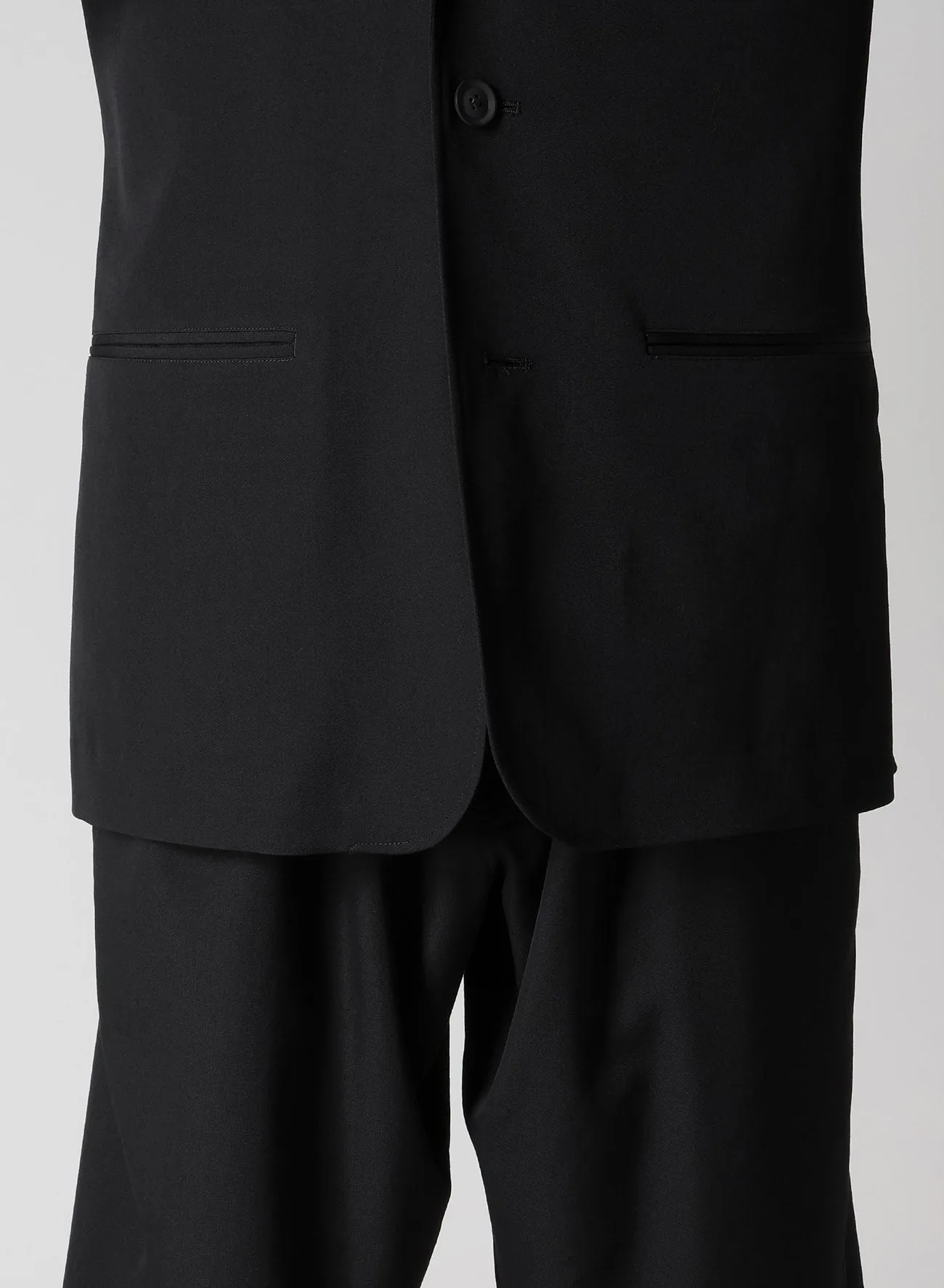 REGULATION GABARDINE 5 BUTTONS JACKET sold by Yohji Yamamoto product image thumbnail 5