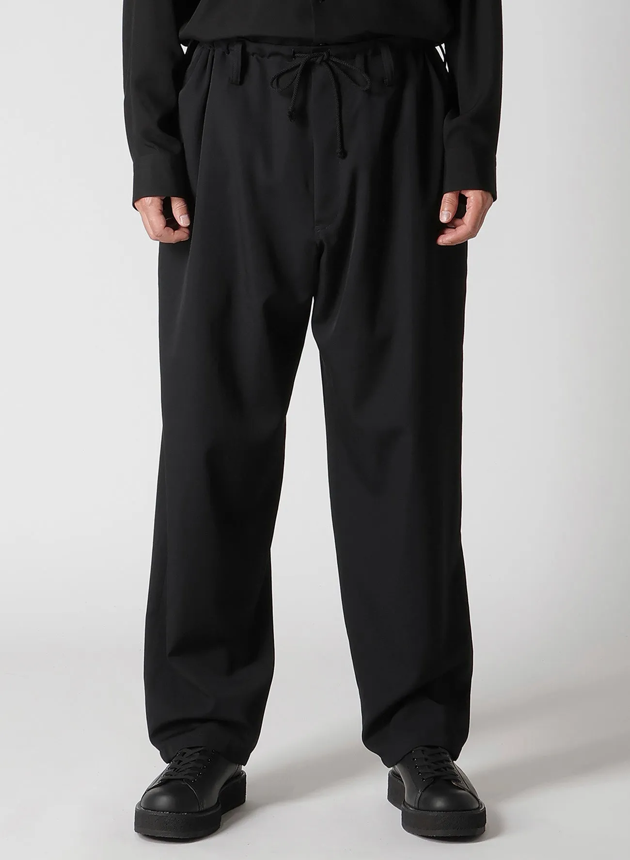 REGULATION GABARDINE STANDARD STRING PANTS sold by Yohji Yamamoto product image thumbnail 2