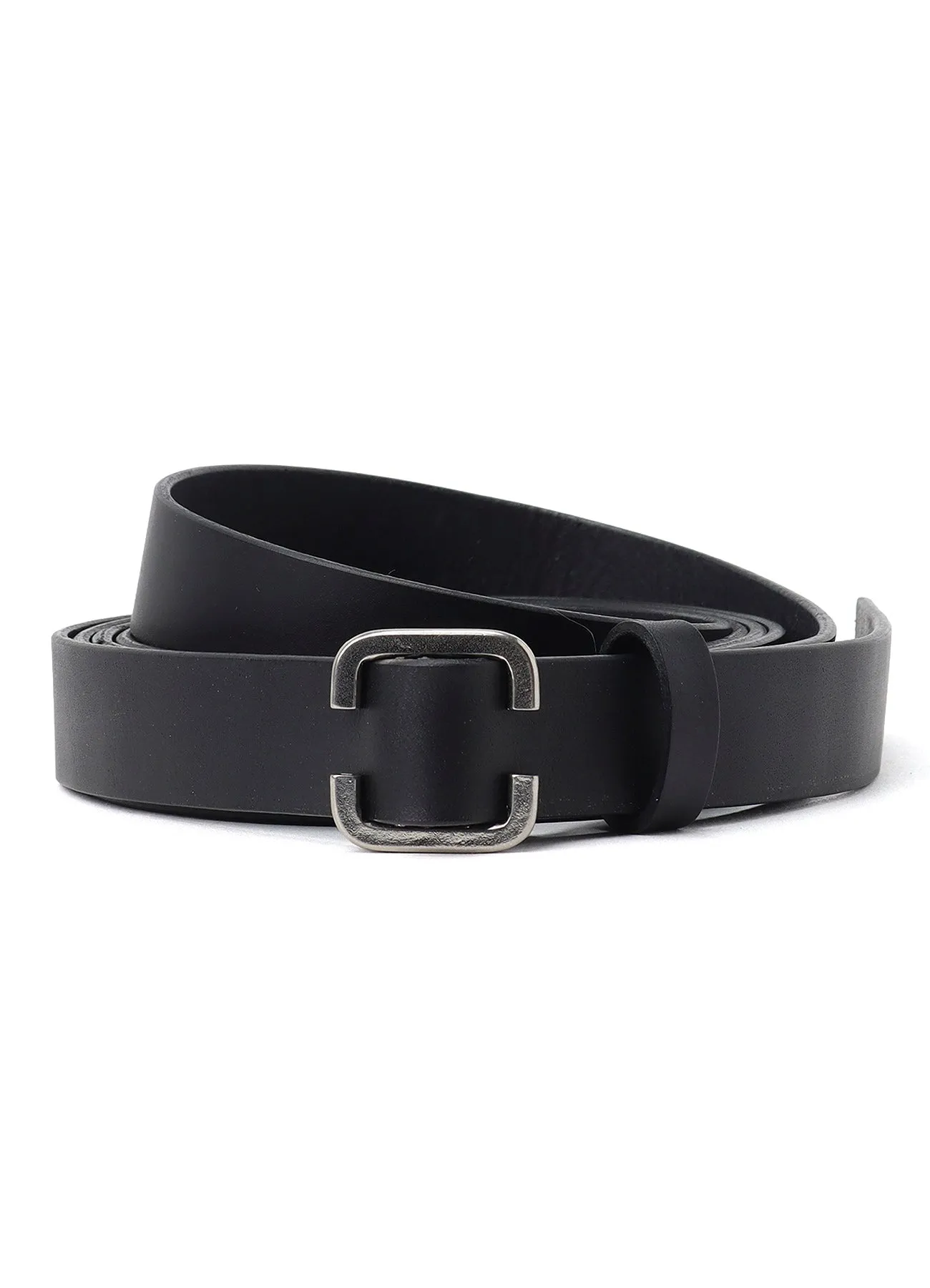 MATT SOFT OIL LEATHER LONG LENGTH BELT sold by Yohji Yamamoto product image thumbnail 4