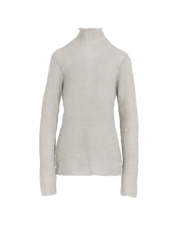 SUMMER KNIT HIGH NECK TOP sold by Yohji Yamamoto