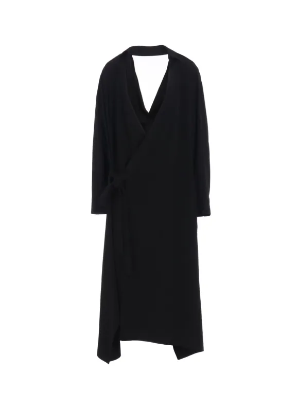 TA/PE CREPE DE CHINE RELAXED FIT SHIRT DRESS sold by Yohji Yamamoto
