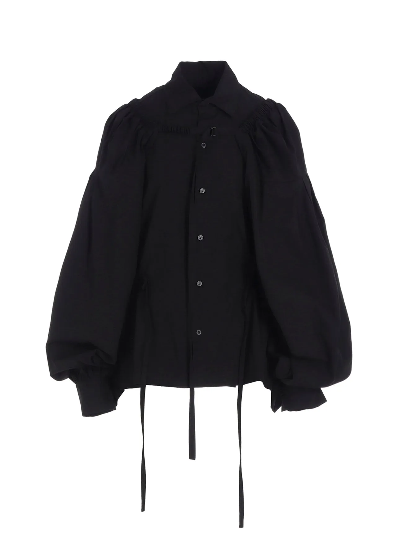 BROAD COMBINATION BLOUSE sold by Yohji Yamamoto