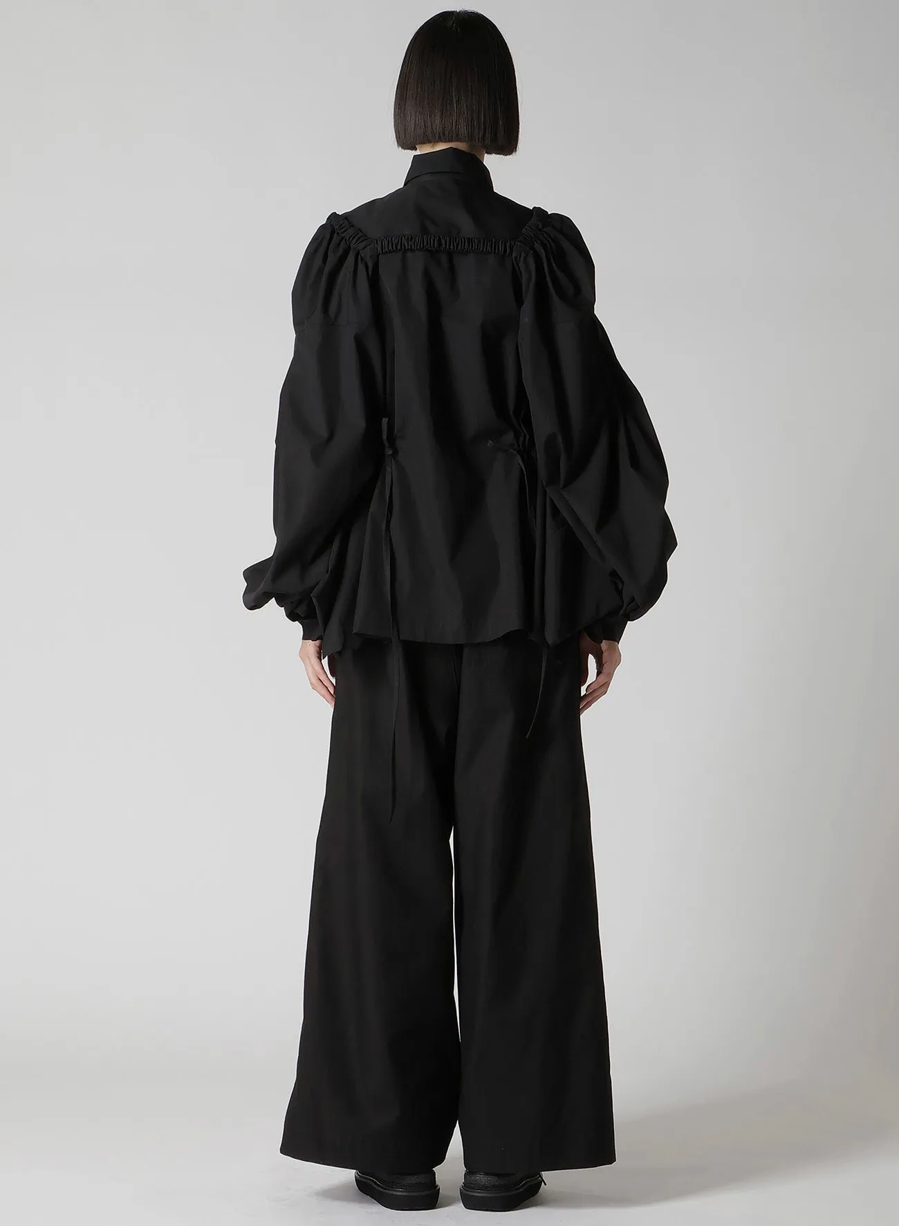 BROAD COMBINATION BLOUSE sold by Yohji Yamamoto product image thumbnail 5