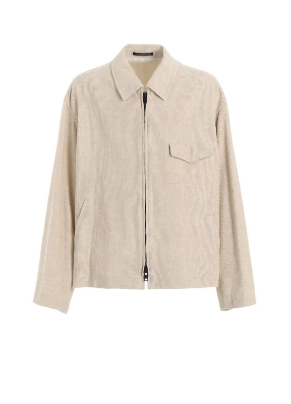 Y's for men x 120% LINO VELVET BLOUSON sold by Yohji Yamamoto