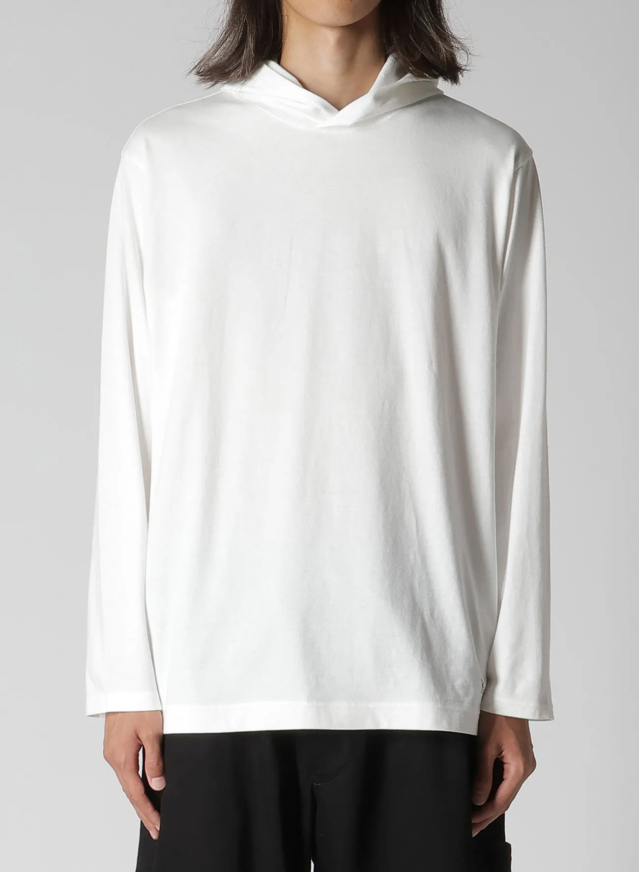 Y's for men LOGO PRINT HOODIE sold by Yohji Yamamoto product image thumbnail 4