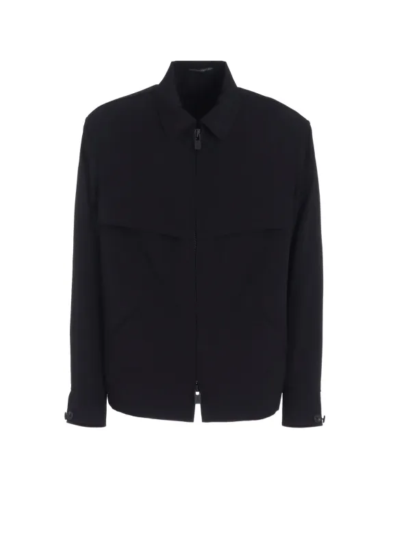 WOOL GABARDINE STORM SHIELD BLOUSON made by Yohji Yamamoto