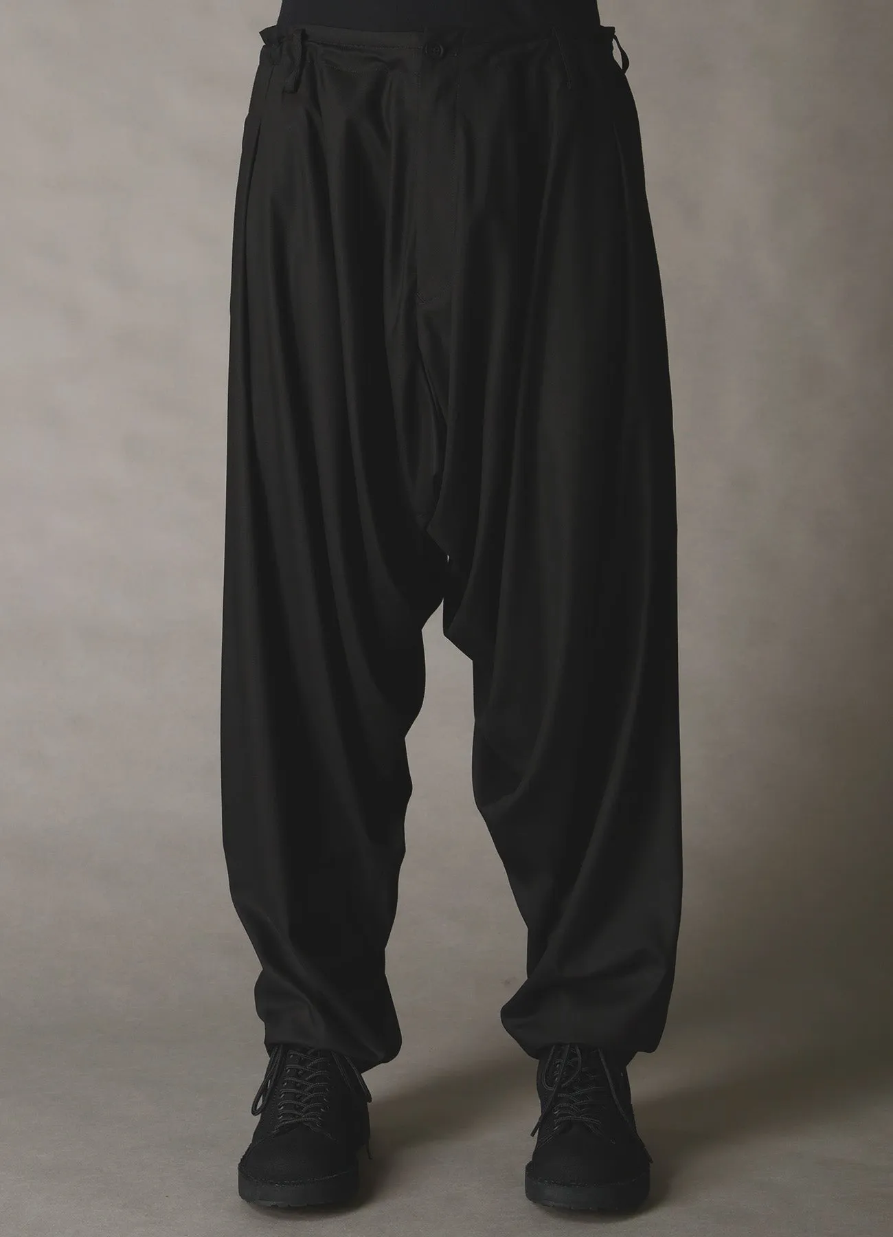 TR TWILL WIDE LEG PANTS sold by Yohji Yamamoto product image thumbnail 2