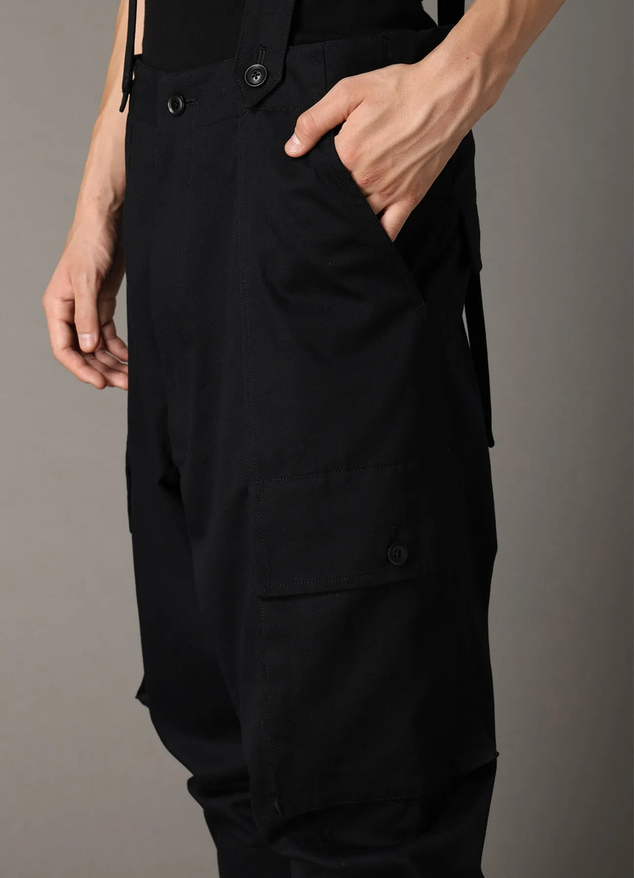 KATSURAGI SUSPENDER JODHPURS PANTS sold by Yohji Yamamoto product image thumbnail 5