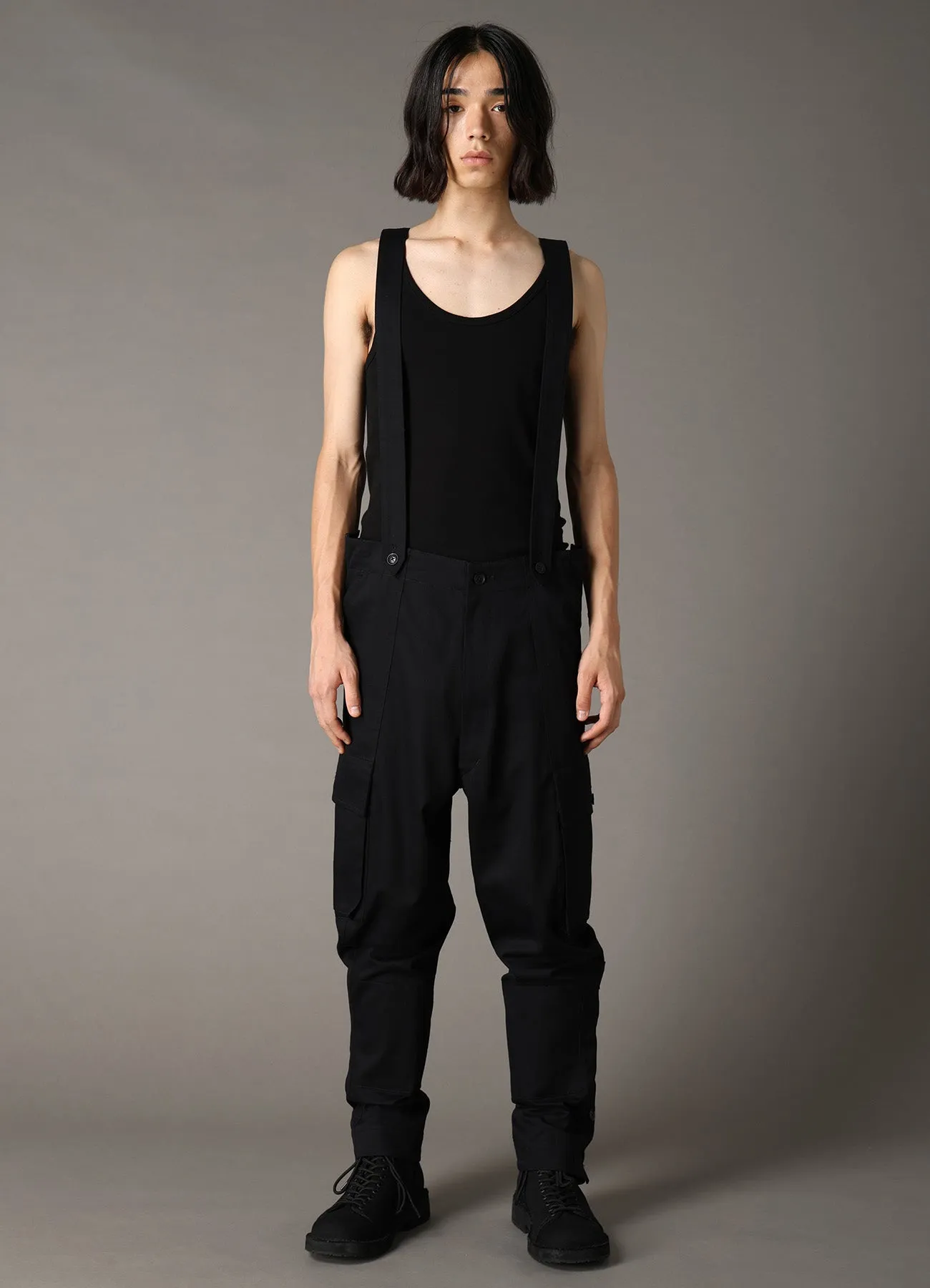KATSURAGI SUSPENDER JODHPURS PANTS sold by Yohji Yamamoto product image thumbnail 2