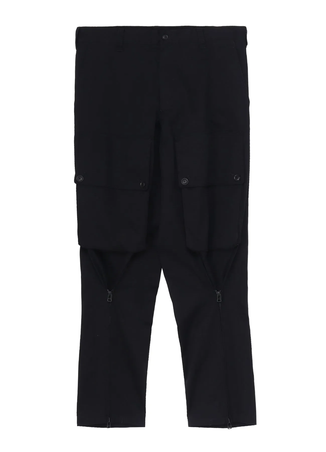 KATSURAGI ZIPPER JODHPURS CARGO PANTS sold by Yohji Yamamoto product image thumbnail 2