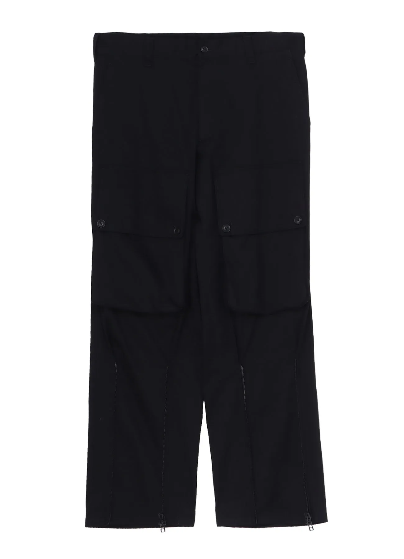KATSURAGI ZIPPER JODHPURS CARGO PANTS sold by Yohji Yamamoto product image thumbnail 3