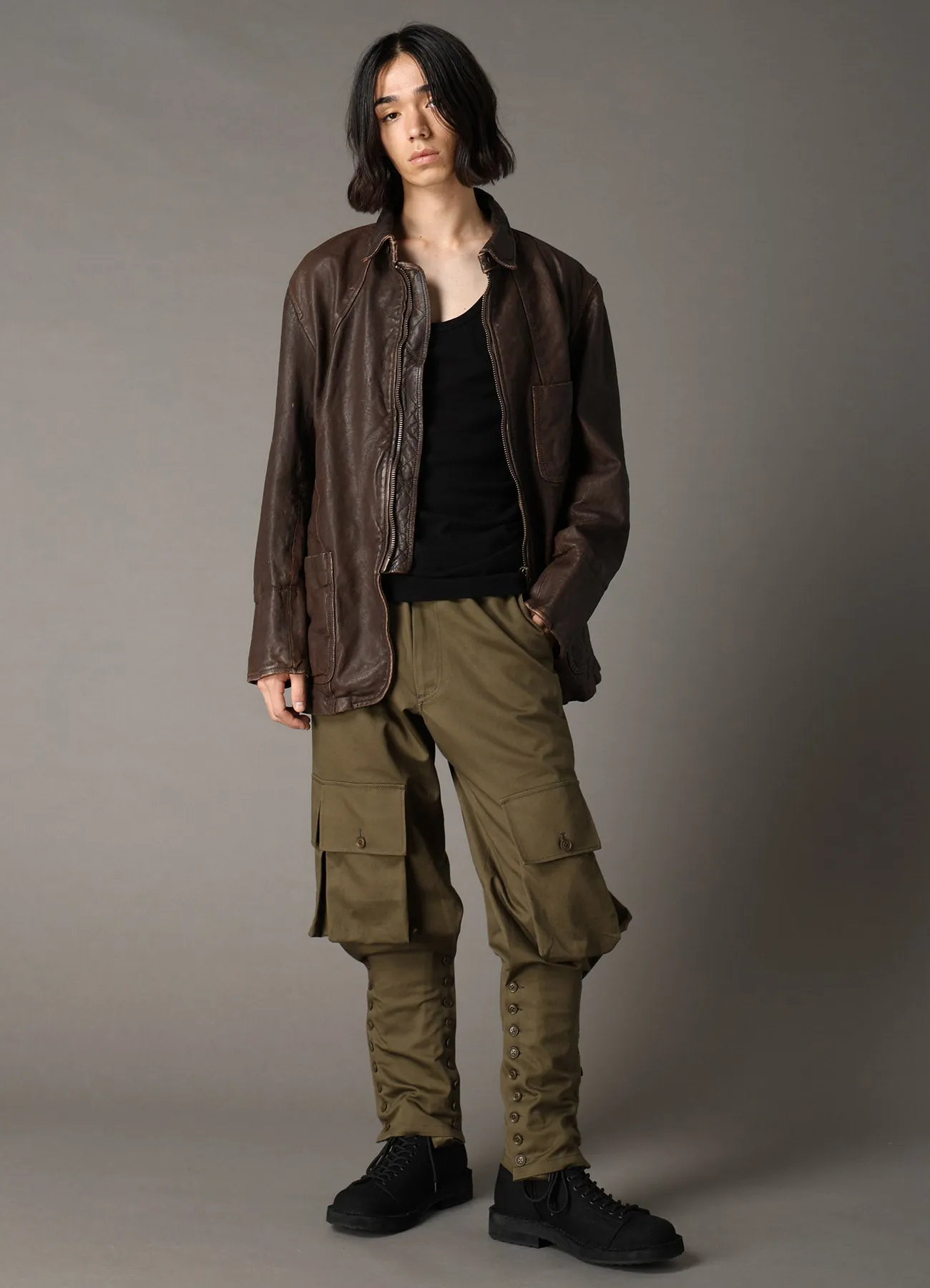 KATSURAGI CARGO JODHPURS PANTS sold by Yohji Yamamoto product image thumbnail 3