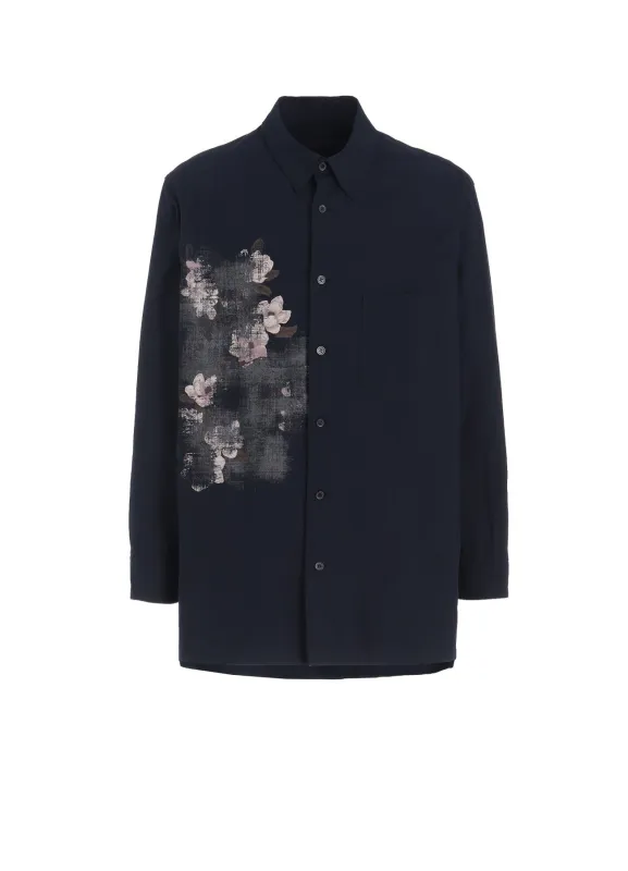 POISONOUS FLOWER PRINT SHIRT sold by Yohji Yamamoto