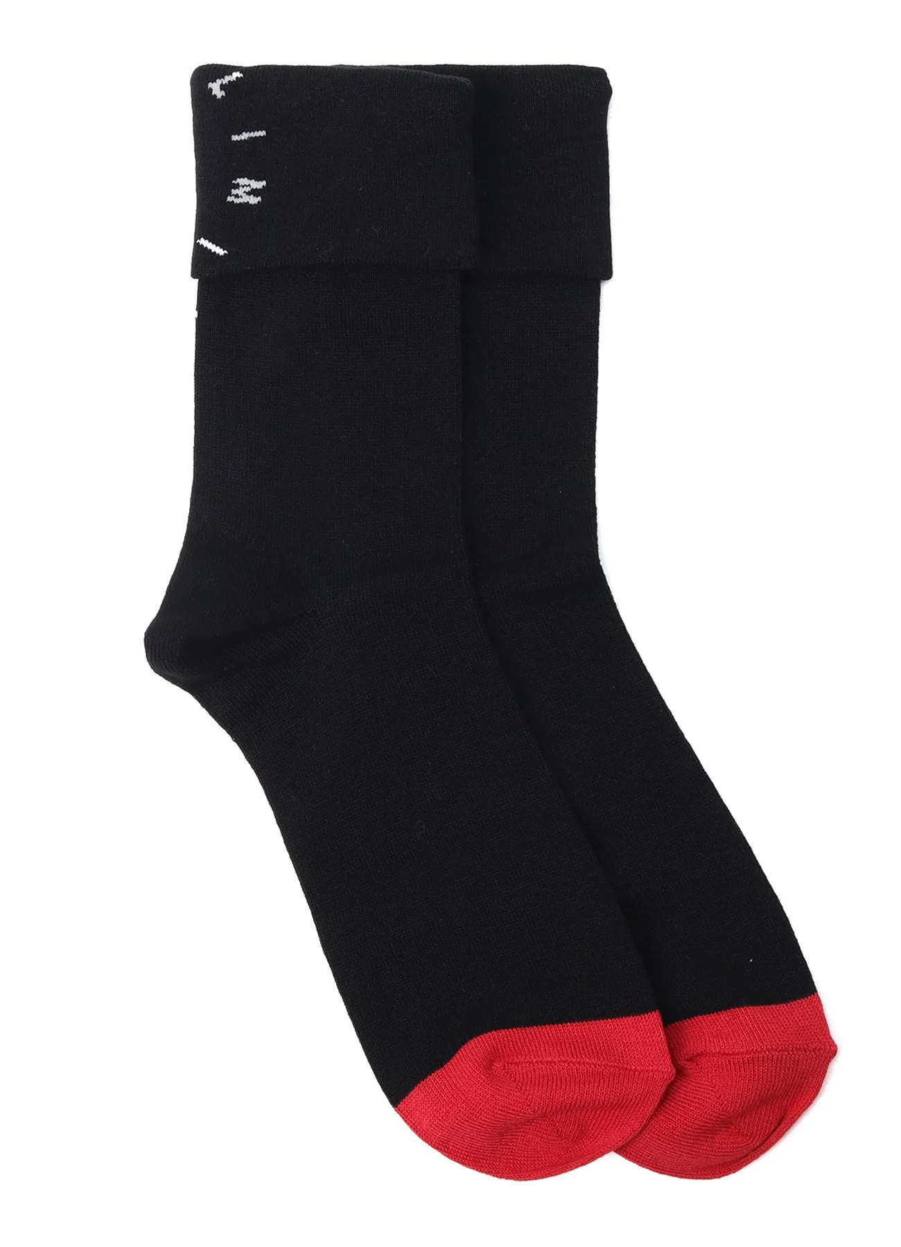 LOGO DOUBLE SOCKS sold by Yohji Yamamoto product image thumbnail 2