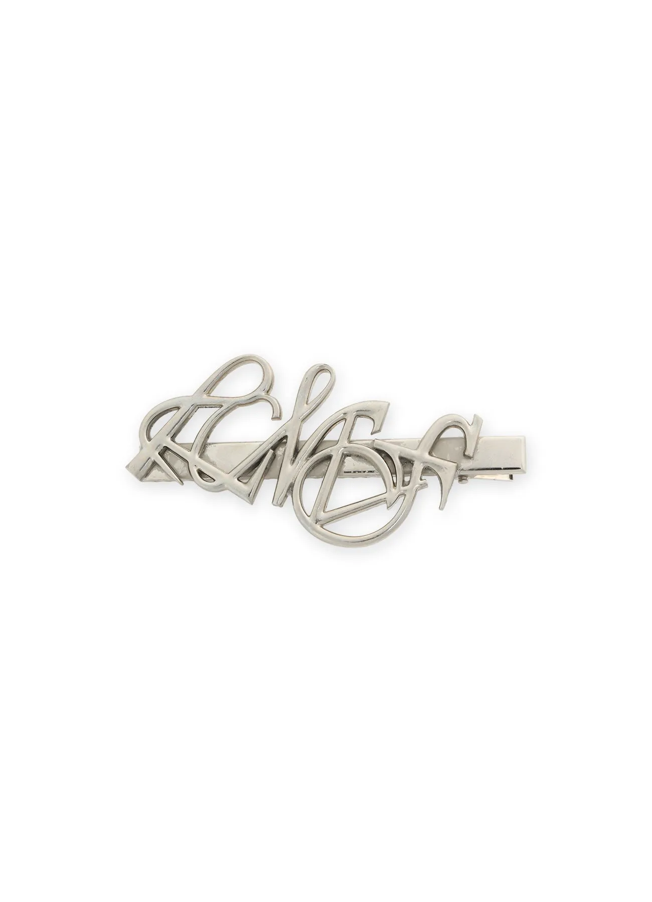 BRASS LOGO HAIR PIN sold by Yohji Yamamoto product image thumbnail 2