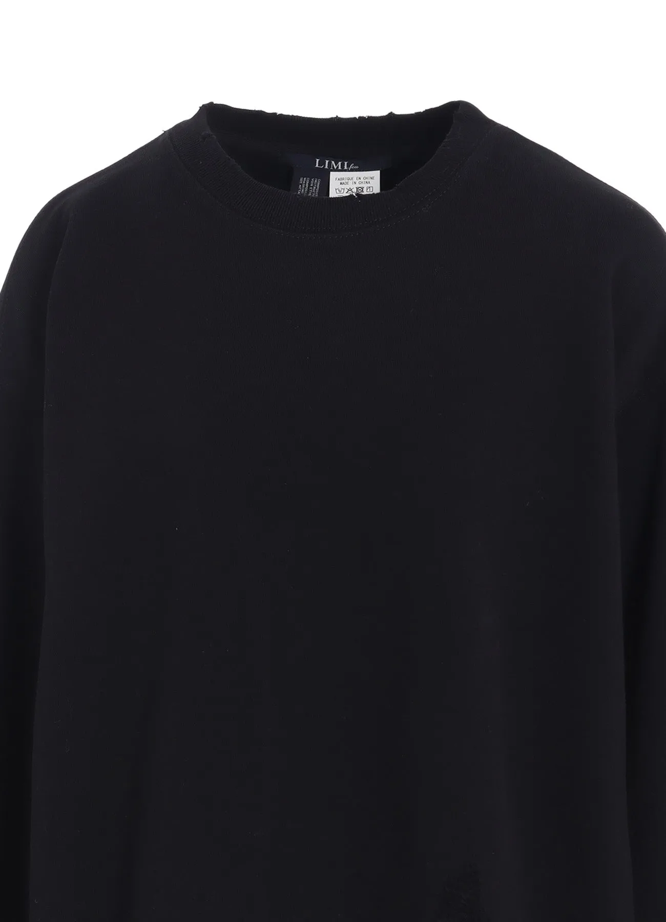 DAMAGED SWEATSHIRT sold by Yohji Yamamoto product image thumbnail 5