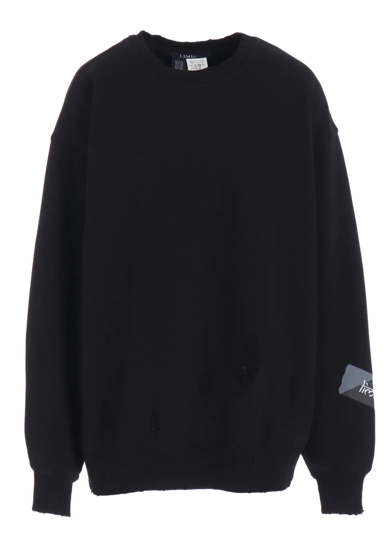 DAMAGED SWEATSHIRT sold by Yohji Yamamoto product image thumbnail 2