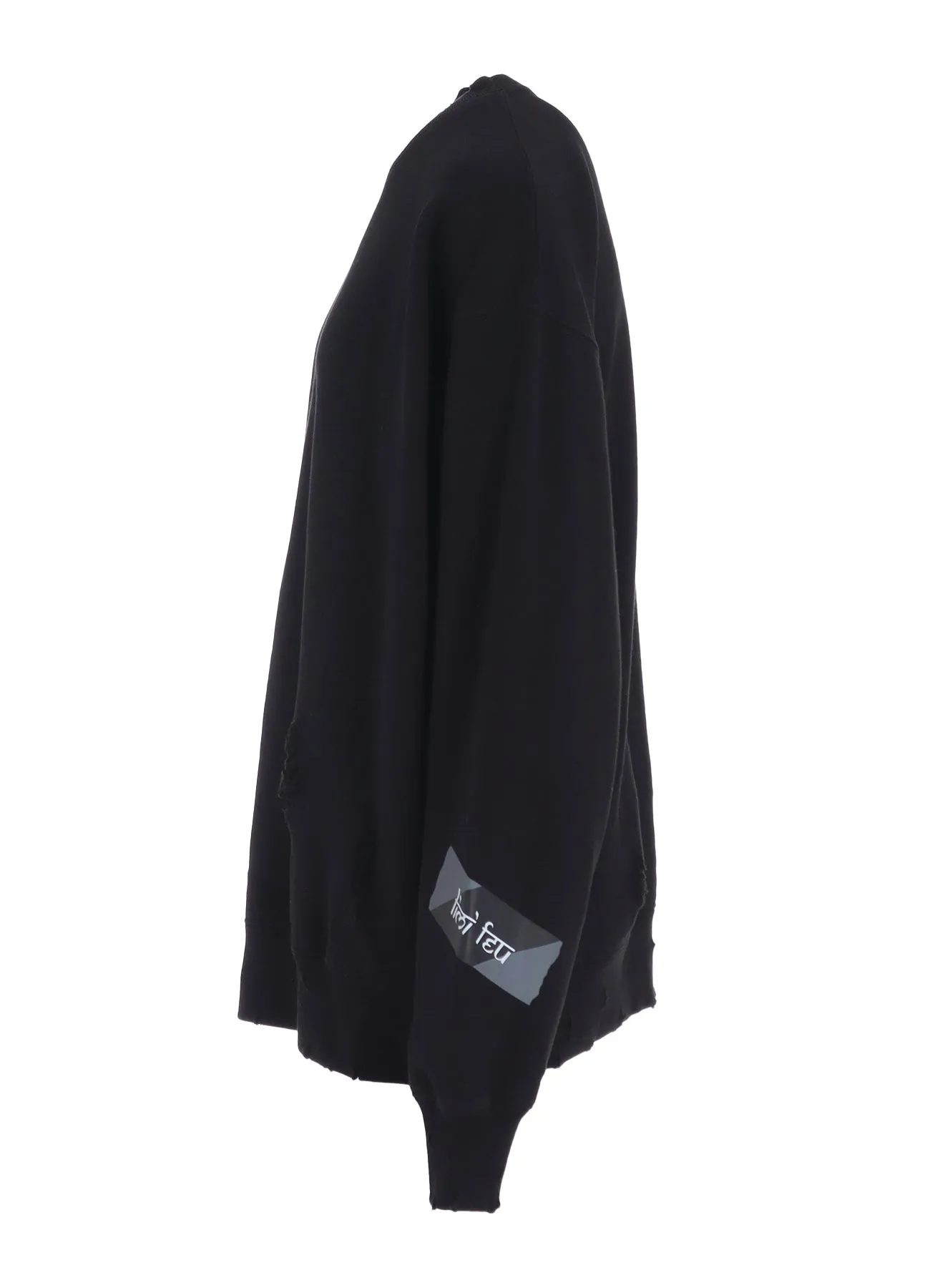 DAMAGED SWEATSHIRT sold by Yohji Yamamoto product image thumbnail 3