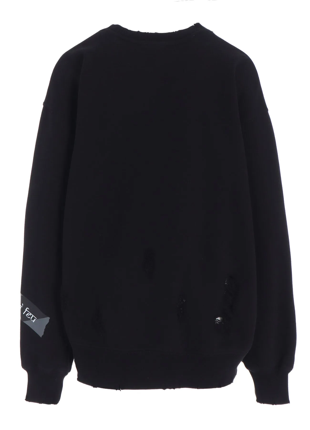 DAMAGED SWEATSHIRT sold by Yohji Yamamoto product image thumbnail 4