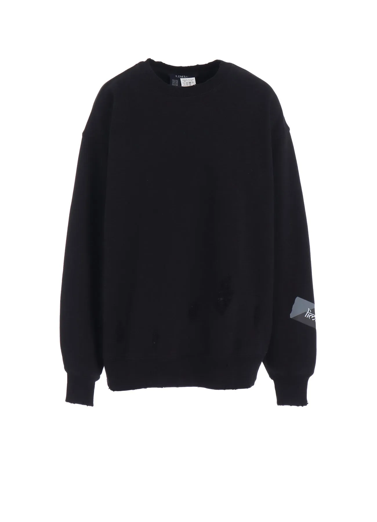 DAMAGED SWEATSHIRT sold by Yohji Yamamoto