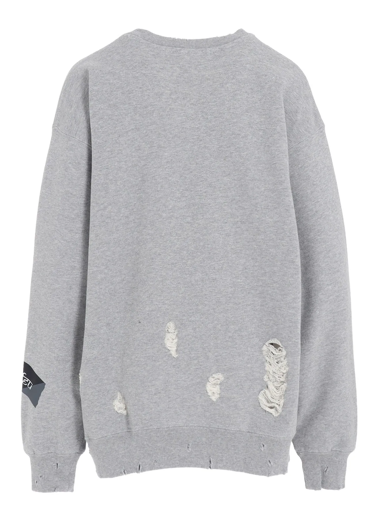 DAMAGED SWEATSHIRT sold by Yohji Yamamoto product image thumbnail 4