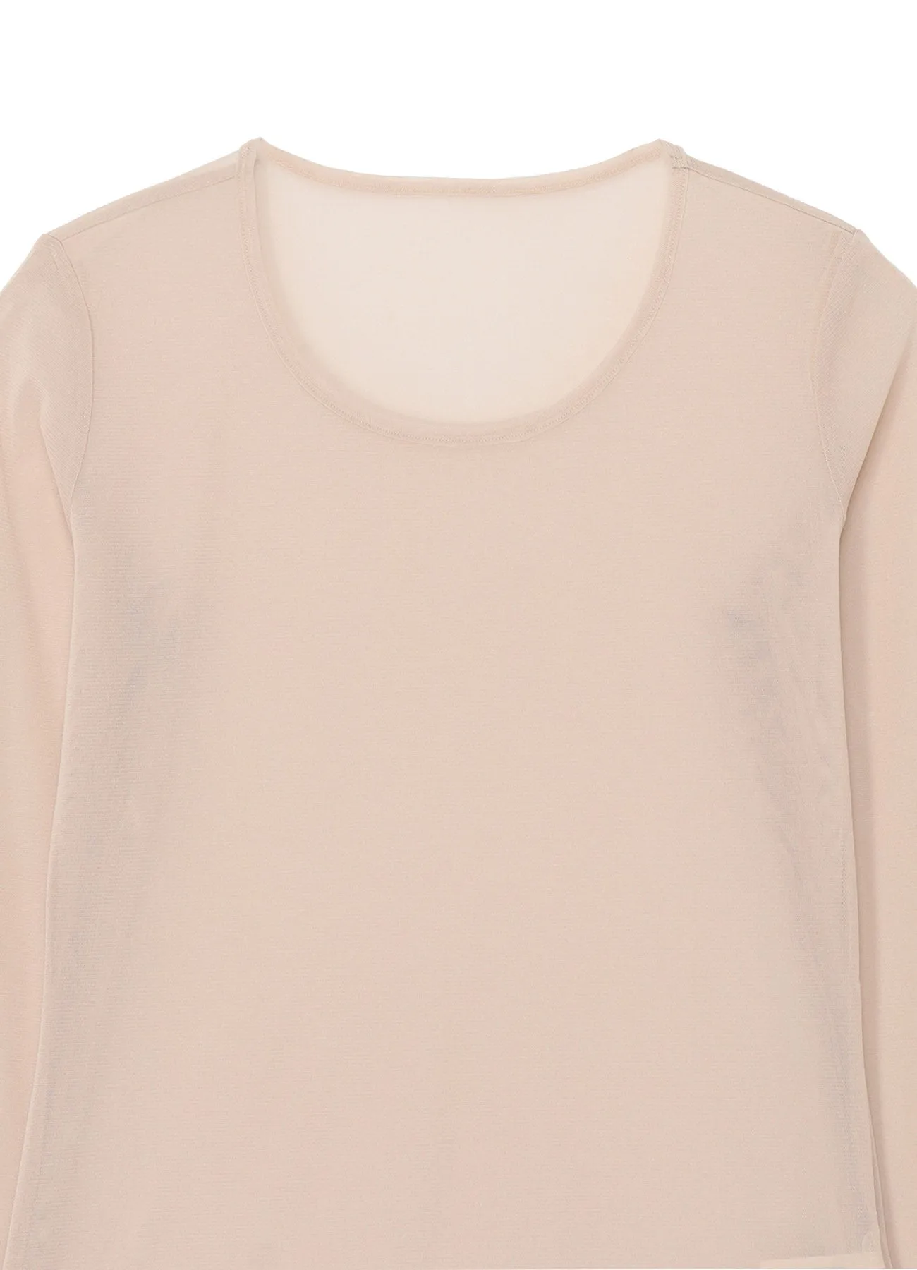 PE TULLE LONG T-SHIRT sold by Yohji Yamamoto product image thumbnail 4