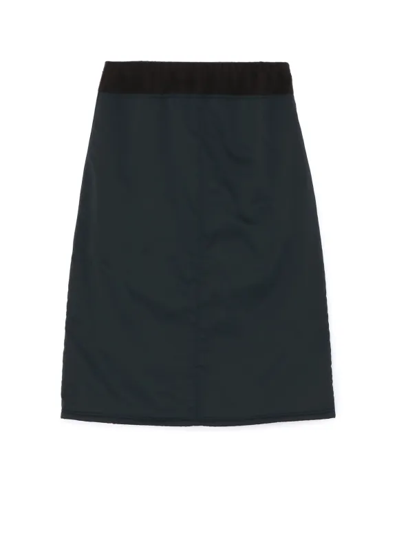 TAFFETA + FLEECE SKIRT sold by Yohji Yamamoto