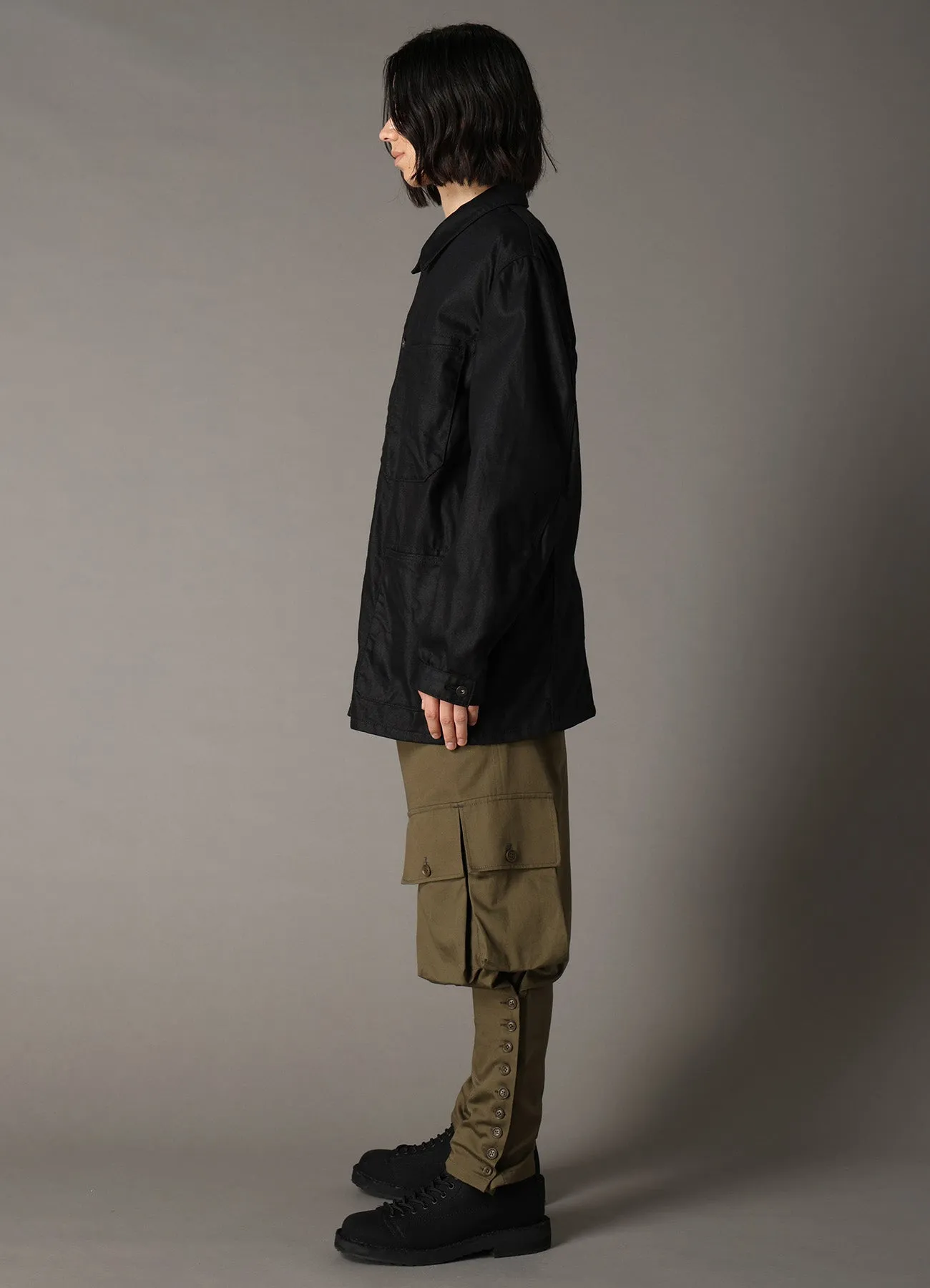 Ground Y×EDWIN 9oz BLACK TWILL COVERALL sold by Yohji Yamamoto product image thumbnail 3