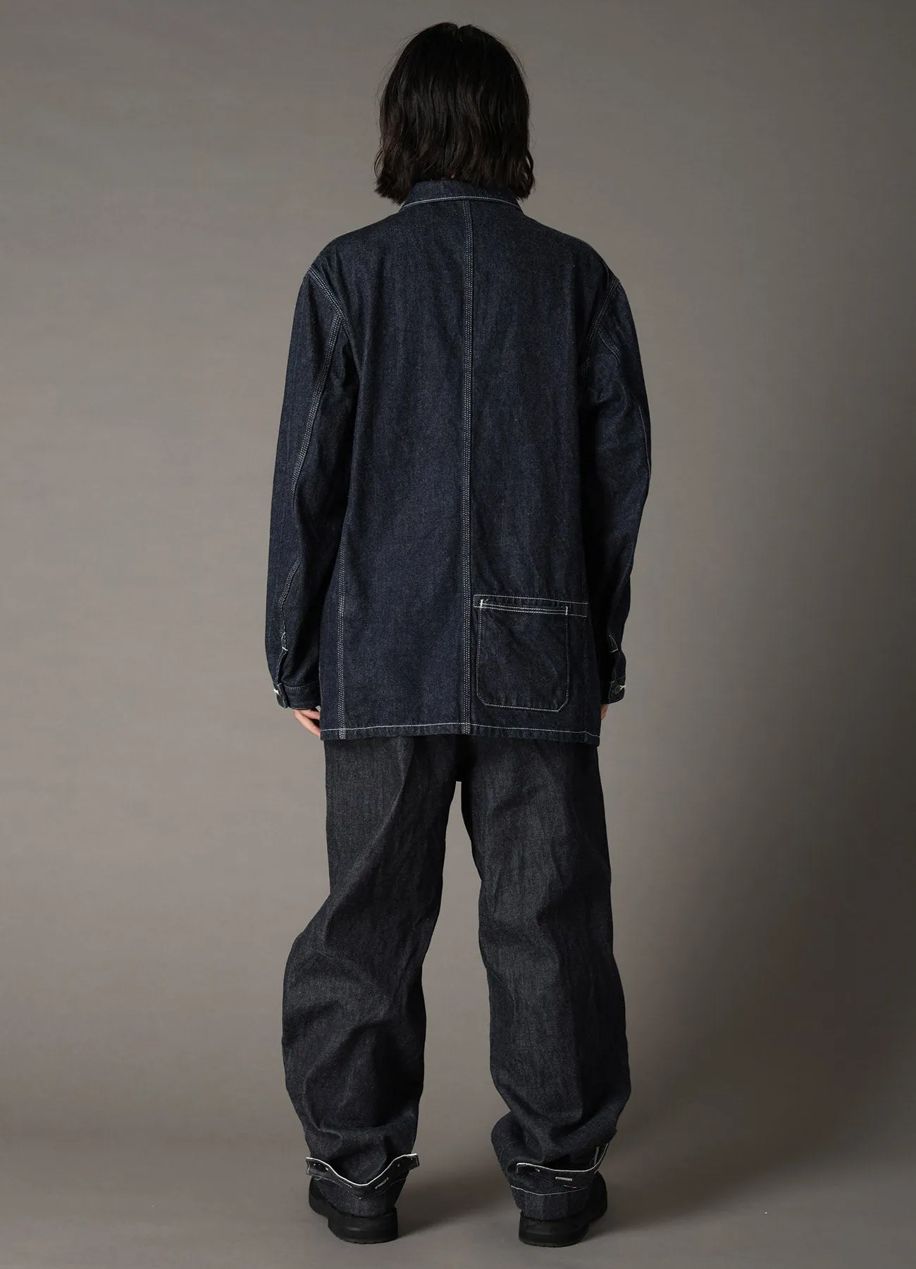 Ground Y×EDWIN 11oz INDIGO DENIM COVERALL sold by Yohji Yamamoto product image thumbnail 4