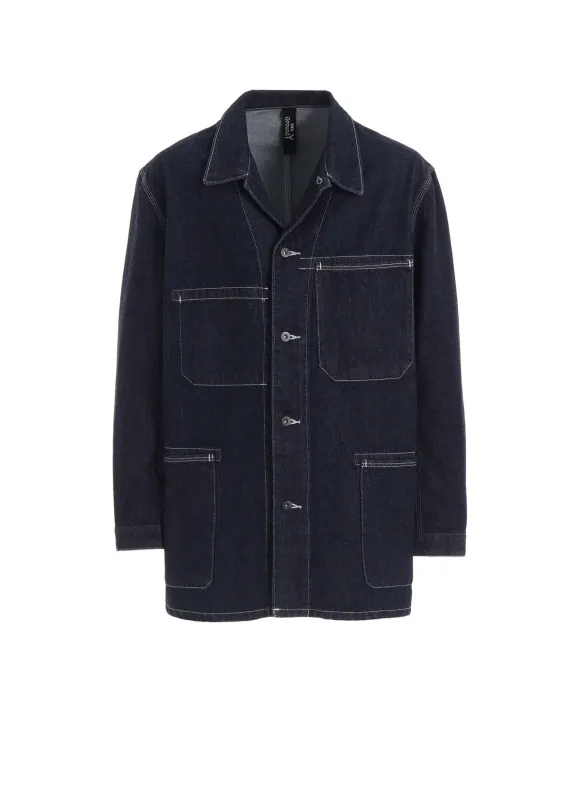 Ground Y×EDWIN 11oz INDIGO DENIM COVERALL sold by Yohji Yamamoto