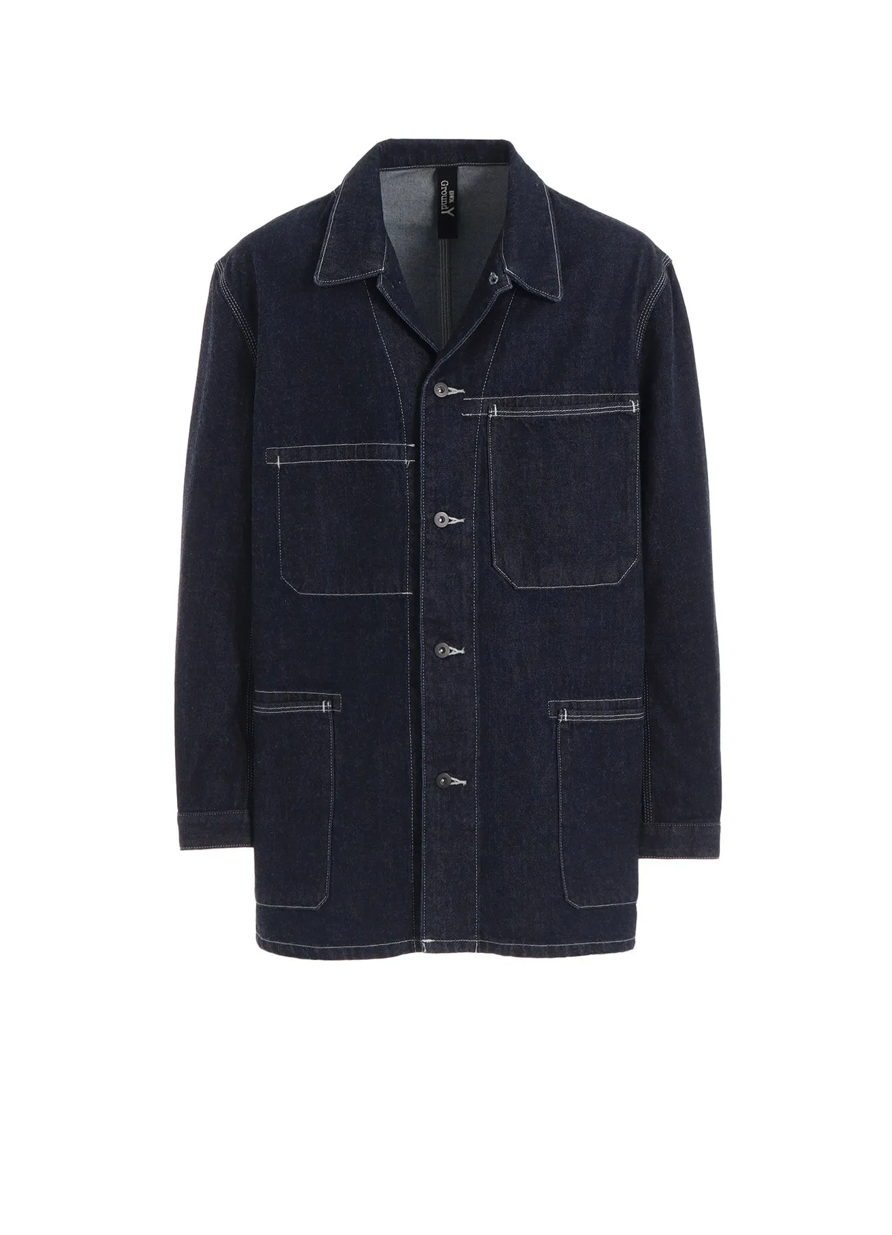 Ground Y×EDWIN 11oz INDIGO DENIM COVERALL sold by Yohji Yamamoto