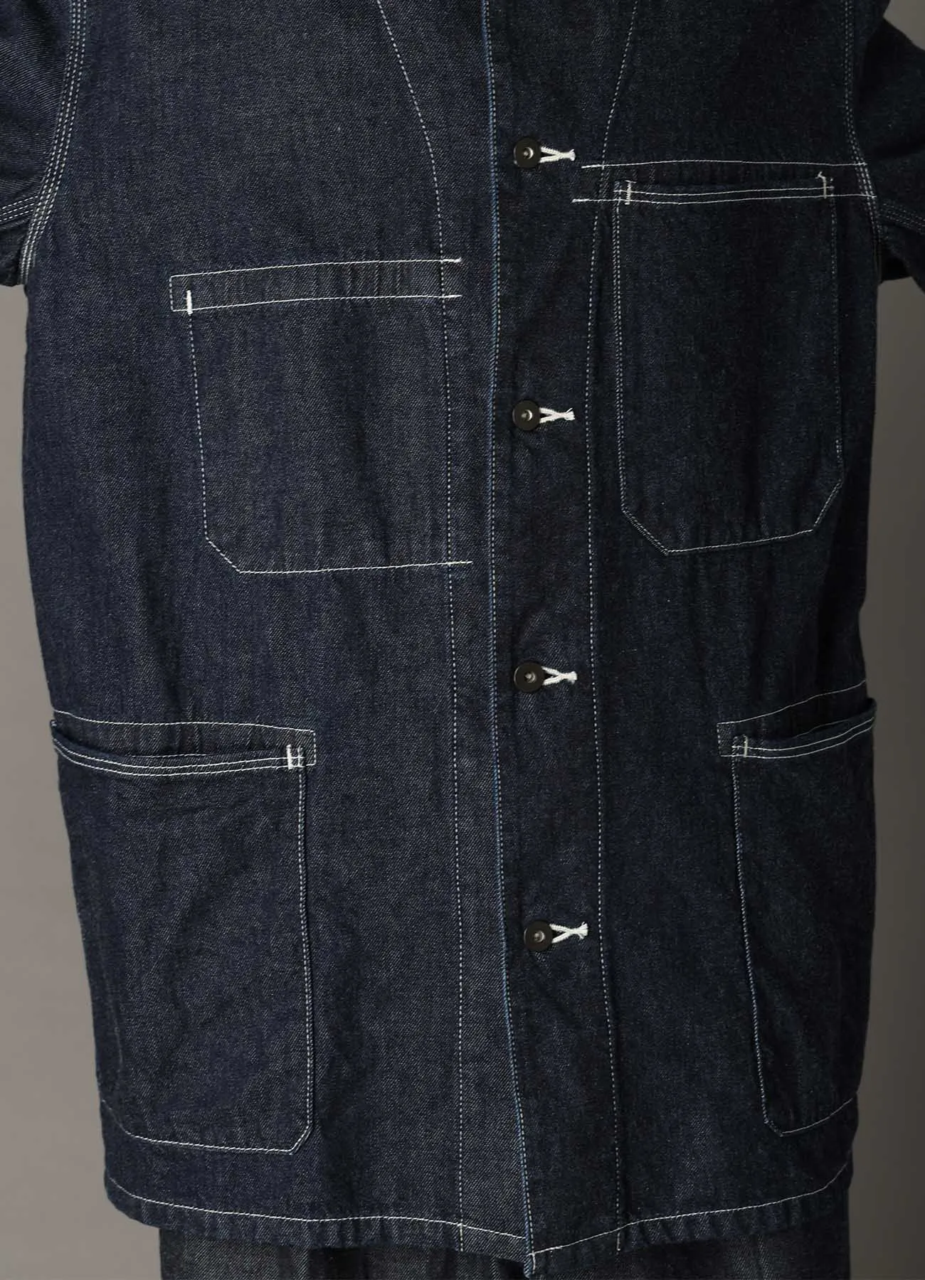 Ground Y×EDWIN 11oz INDIGO DENIM COVERALL sold by Yohji Yamamoto product image thumbnail 5