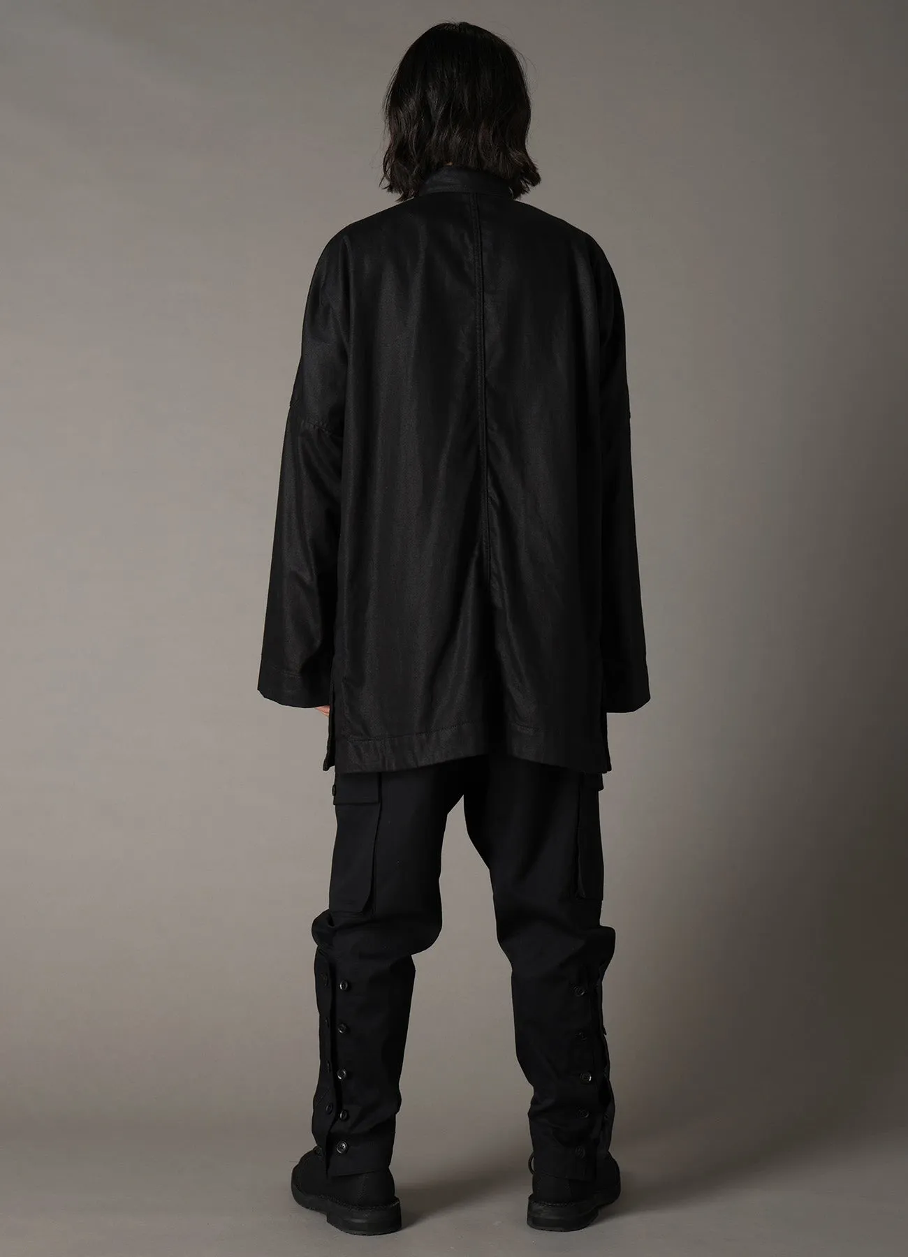 Ground Y×EDWIN 9oz BLACK TWILL CHINA JACKET sold by Yohji Yamamoto product image thumbnail 4
