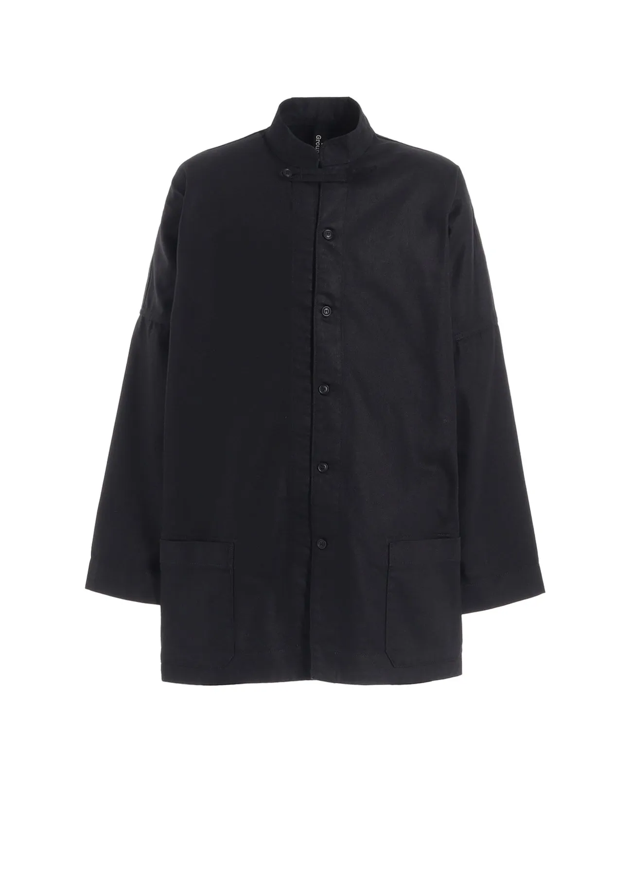 Ground Y×EDWIN 9oz BLACK TWILL CHINA JACKET sold by Yohji Yamamoto